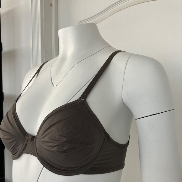 ERES NEW Charcoal Grey soft Soyeuse jersey bra 34B - Picture 2 of 5